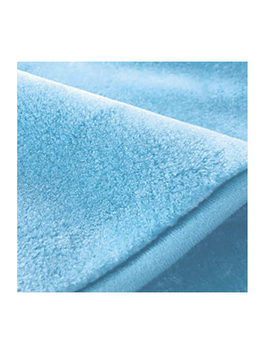 Belpla Ster Plain Κουβέρτα Ισπανίας Fleece Μονή 160x220εκ.