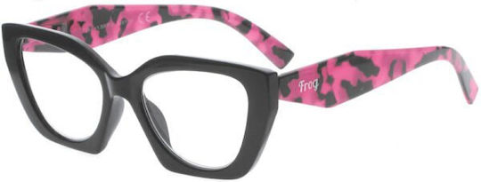 Frog Optical Γυαλιά Πρεσβυωπίας +1.50 σε Μαύρο χρώμα