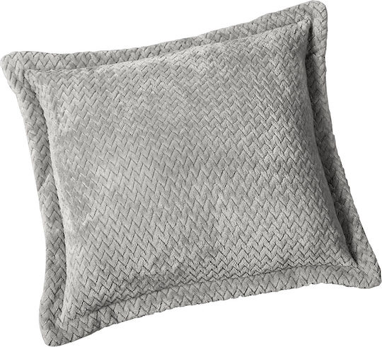 Guy Laroche Rombus Fleece Blanket Double 220x240cm Silver