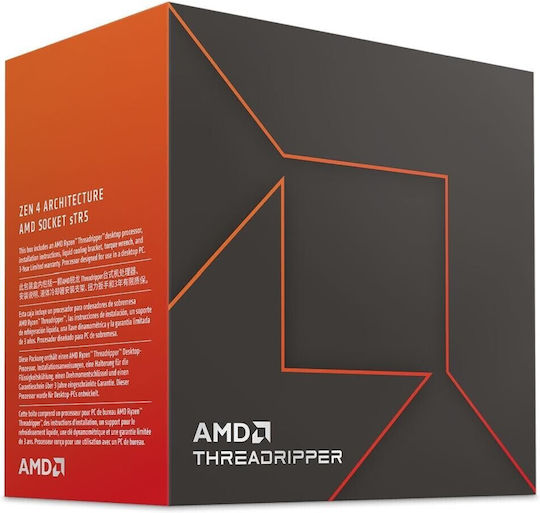 AMD Ryzen Threadripper 7960X 4.2GHz Επεξεργαστής 24 Πυρήνων για Socket sTR5 σε Κουτί