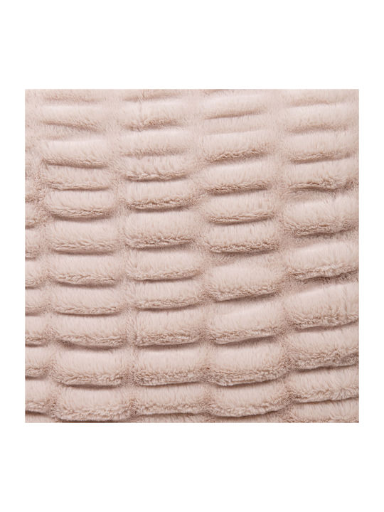 Nima Mossy Κουβέρτα Sherpa Υπέρδιπλη 220x240εκ. Light Pink