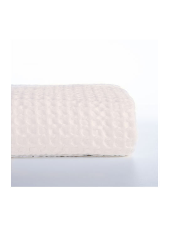 Nef-Nef Homeware New Golf Pique Blanket Single 160x240cm White
