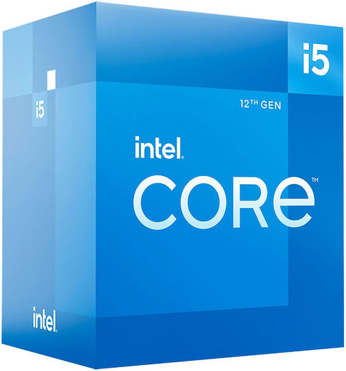 Intel Core i5-12500 3GHz Επεξεργαστής 6 Πυρήνων για Socket 1700 σε Κουτί με Ψύκτρα