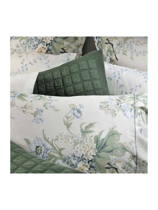 Down Town Home Pique Blanket Single 170x240cm Green