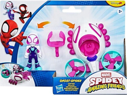 Actionfigur Spidey His Amazing Friends Ghost-Spider Für 3+ Jahre 7cm