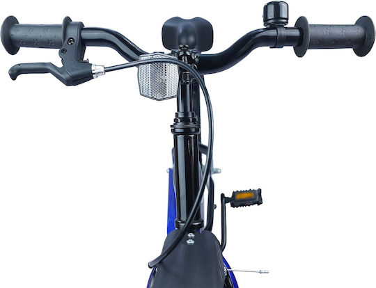 vidaXL 18" Kinderfahrrad Mountainbike Schwarz