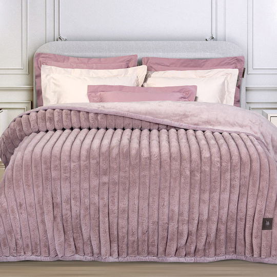 Greenwich Polo Club 3478 Furry Blanket Super Double 220x240cm Nude