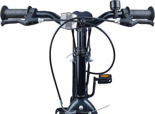 vidaXL 18" Kinderfahrrad Mountainbike Schwarz