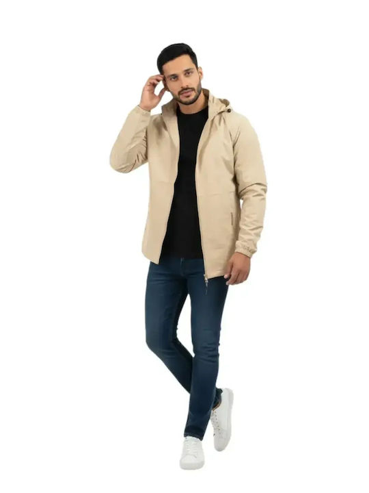 Beige Herren Jacken