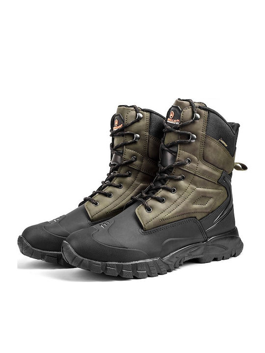 Marwells Männer Wanderschuhe Wasserdichte Grüne