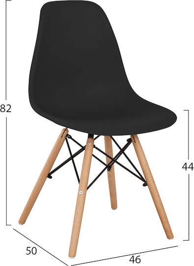Τραπέζι Κουζίνας Rollo με 2 Καρέκλες 50x46εκ.