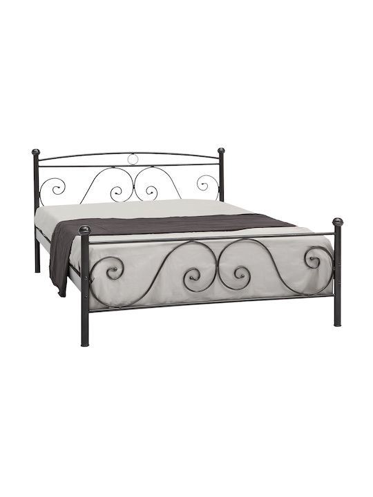 Rhodes Bed Semi-Double Metal Copper for Mattress 110x200cm