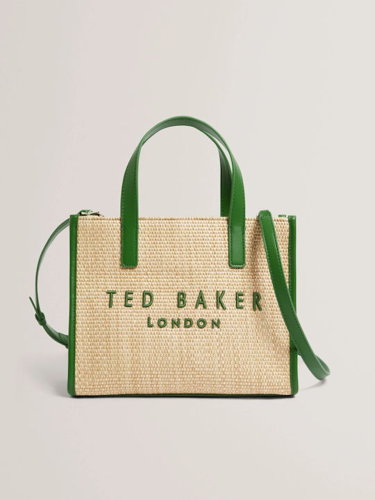 Ted Baker Icon Γυναικεία Τσάντα Ψάθινη