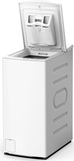 Midea Toplader-Waschmaschine 7kg mit Dampftechnologie 1200 Umdrehungen BLDC-Wechselrichtermotor MF100T70B/W-GR