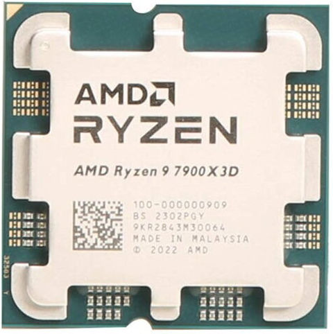 AMD Ryzen 9 7900X3D 4.4GHz Επεξεργαστής 12 Πυρήνων για Socket AM5 Tray