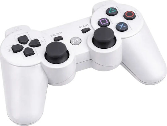 Doubleshock 3 P3 160480.W Ασύρματο Gamepad για PS3 Λευκό