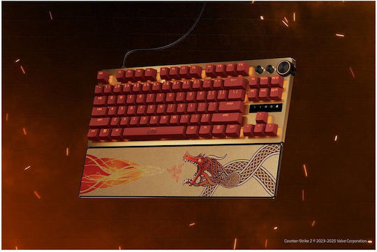 Razer Huntsman V3 Pro Tenkeyless Optical Gaming Keyboard Tenkeyless with Razer Analog Optical Gen-2 Switches and RGB Lighting English US Brown Counter-Strike 2 Edition