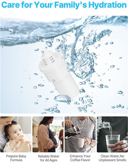 Vevor Ersatz-Wasserfilter für Kanne 3Stück