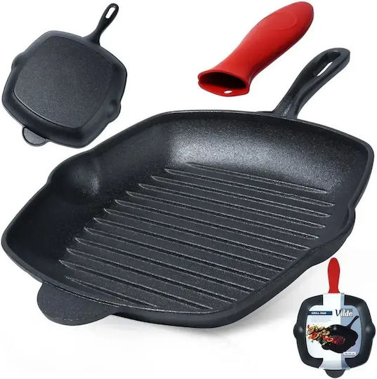 Vilde Cast Line Grill aus Gusseisen 28cm
