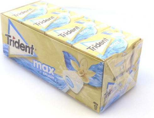 Trident Τσίχλες με Γεύση βανίλια & μέντα 16τμχ 22gr