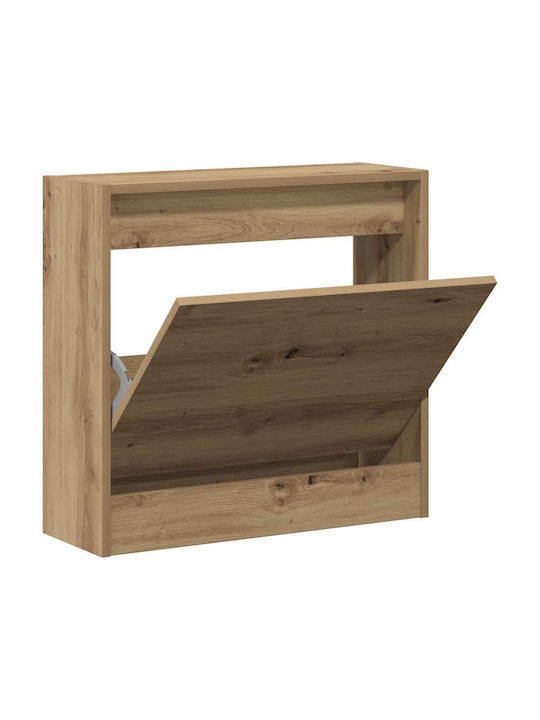 Ξύλινη Παπουτσοθήκη 60x21x57cm