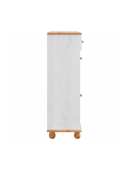Дървен Обувна рафт 85x35x108см