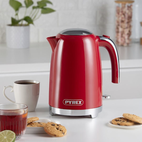 Pyrex Kettle 1.7lt 2200W Red