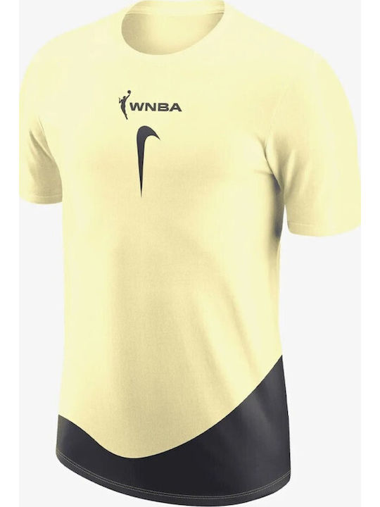 Nike FZ0029-744 Γυναικεία Μπλούζα Κίτρινη