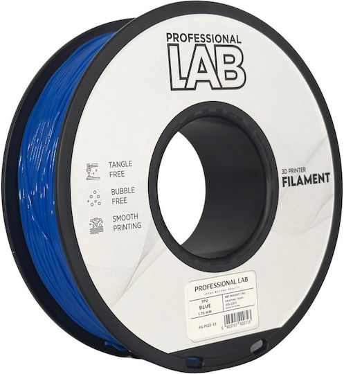 Filament TPU Pentru Imprimantă 3D Profesional Lab 1 Kg 1.75 Mm Duritate 95A Flexibil Albastru Închis