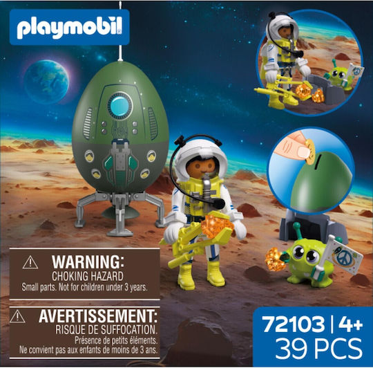 Playmobil Aventură în Spațiu pentru 4 Ani