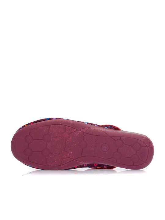 Papuci Pentru Femei De Iarnă Burgundy