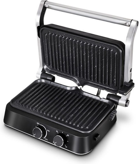 Singer Sandwich Maker with Removable Plates for 2 Sandwiches 1500W Inox