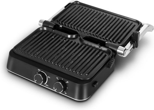 Singer Sandwich Maker with Removable Plates for 2 Sandwiches 1500W Inox