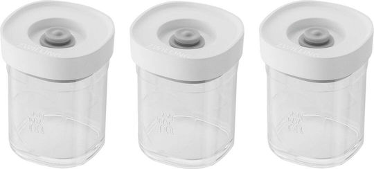 Zwilling J.A. Henckels Set Plastic Transparent Lunch Boxes 7.1x7.1cm 3 Pieces