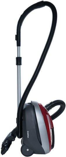 Nilfisk Select Vacuum Cleaner 450W Bagged 3.1lt Red
