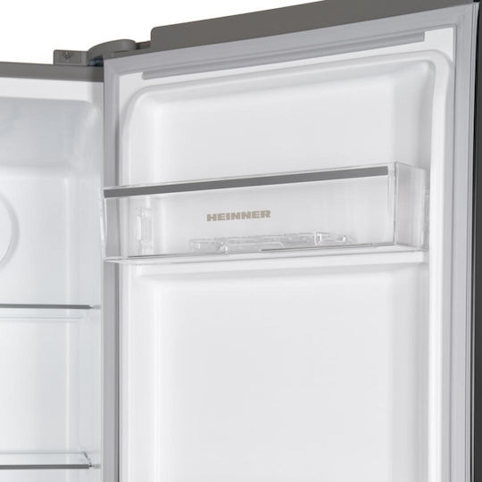 Heinner Ψυγείο Ντουλάπα 532lt Total NoFrost Υ177xΠ90xΒ66εκ. Λευκό HSBS-HM532NFGWHE++