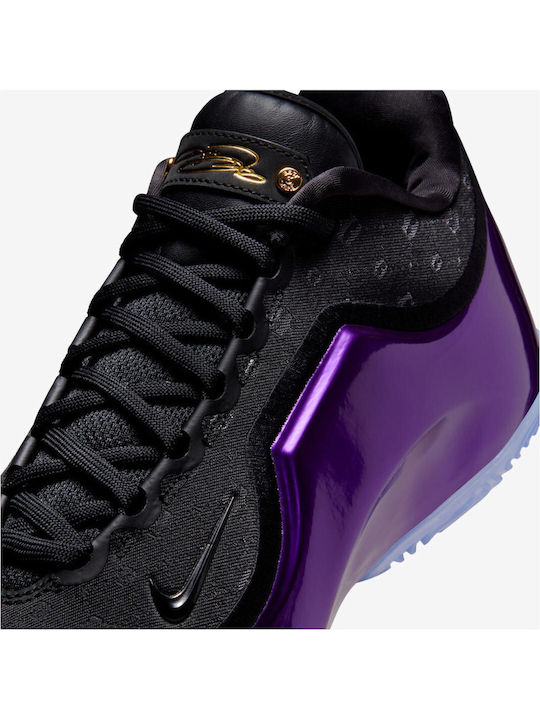 LeBron 23 "The Chosen One and The One Who Chose" Low Basketball Shoes Black / Metallic Gold / Vivid Purple
