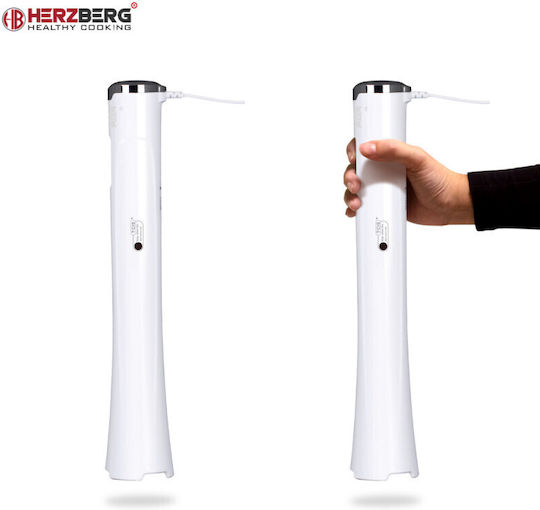 Herzberg Handmixer mit Kunststoff-Stab 300W Weiß