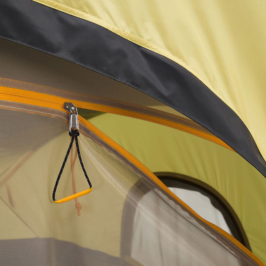 The North Face Universal Wawona Cort De Camping Igloo Galben Cu Dublu Material 3 Anotimpuri Pentru 3 Persoane 231x122x185cm