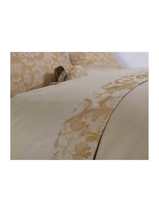 Silk Fashion Hs008 Super-Double Bed Sheets Set 230x250cm 6 (6 Pieces)
