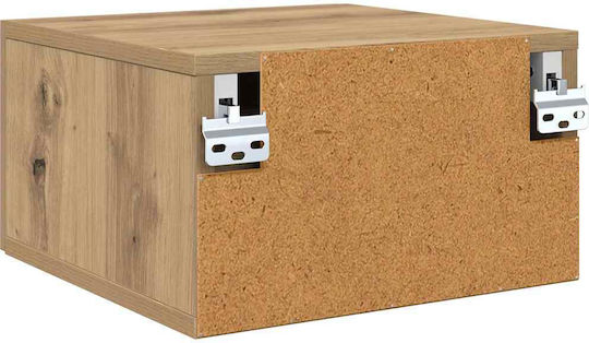 Noptiere Stejar maro 2buc 35x35x20cm