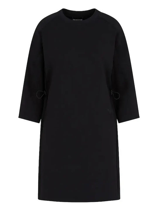 Dress with 3/4 Sleeve Black