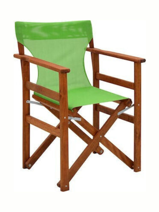 Scaun de regizor Lemn Verde 58x51x83.5cm