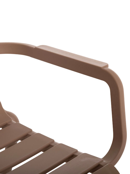 Gartenstühle Polypropylen Philly Beige 58,5x49x83cm