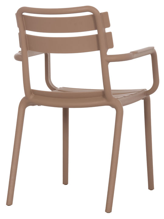 Gartenstühle Polypropylen Philly Beige 58,5x49x83cm