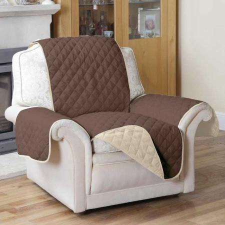 Couch Coat Ελαστικό Κάλυμμα Πολυθρόνας Καφέ