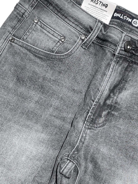 Herren Jeanshosen Grau