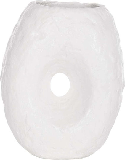 Freebox White Vase