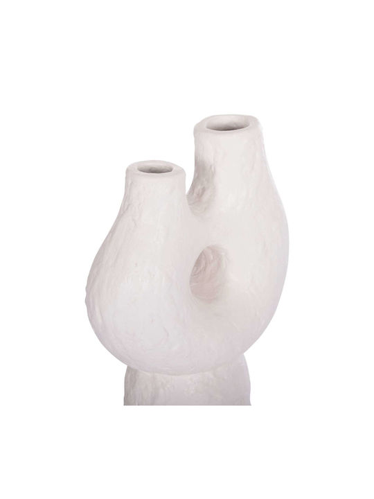 Freebox Set Ceramic Decorative Vases Orange 2 Pieces