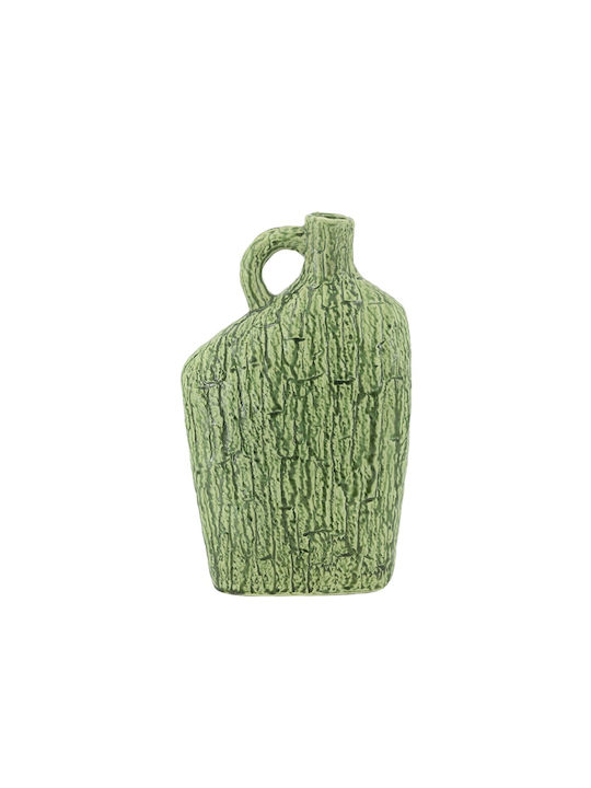 Artekko Vază Decorativă Ceramică Bliss Verde 21.5x10xÎnălțime 35cm
